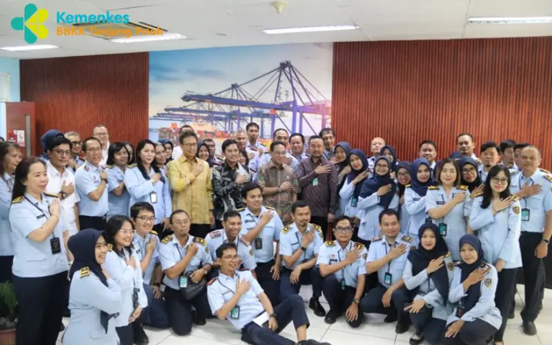 Lebih Dekat Bersama Menteri Kesehatan RI: Kunjungan Kerja BGS ke BBKK Tanjung Priok